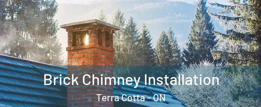  Brick Chimney Installation Terra Cotta - ON