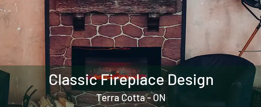  Classic Fireplace Design Terra Cotta - ON