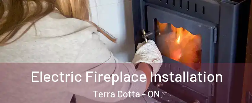  Electric Fireplace Installation Terra Cotta - ON