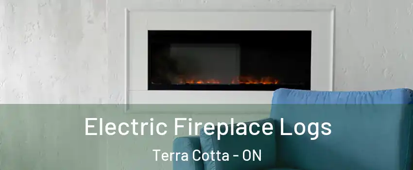  Electric Fireplace Logs Terra Cotta - ON