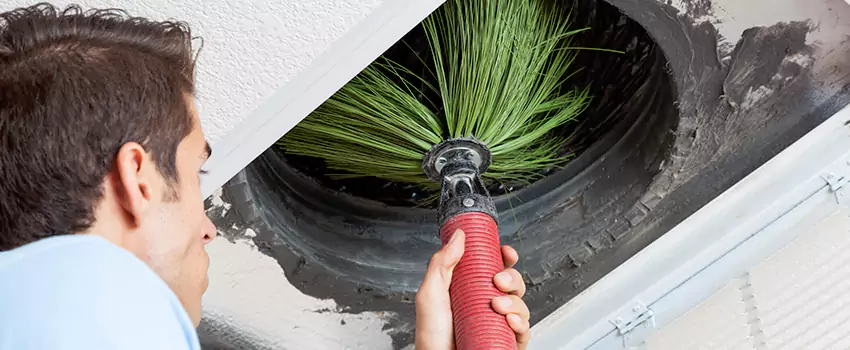 Clogged Air Duct Cleaning Process in Halton Hills, ON
