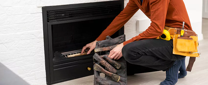 Metal Fireplace Installation in Halton Hills, Ontario