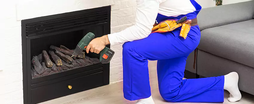 B-Vent Gas Fireplace Installation in Halton Hills, ON