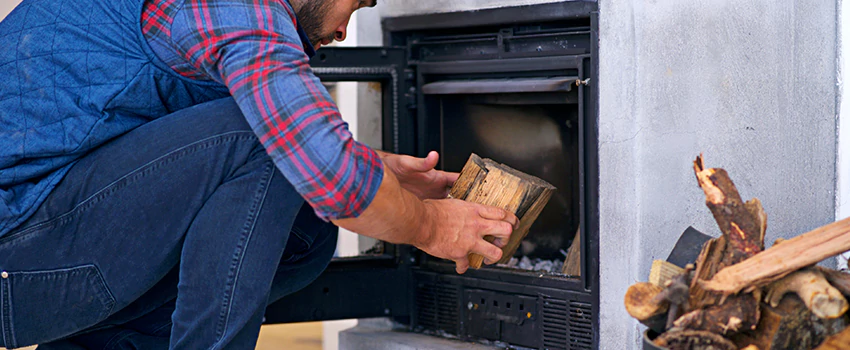 Old Broken Fireplace Repair And Replacement in Halton Hills, ON