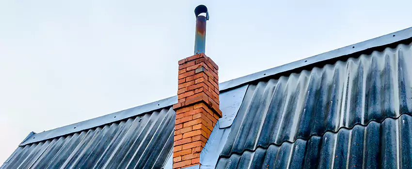 Aluminium Chimney Flashing Repair in Halton Hills, ON
