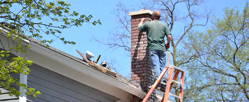 Chimney Crown Repair in Glen Williams, Ontario