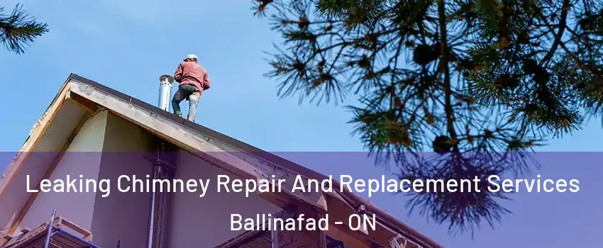  Leaking Chimney Repair And Replacement Services Ballinafad - ON