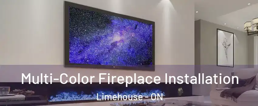  Multi-Color Fireplace Installation Limehouse - ON