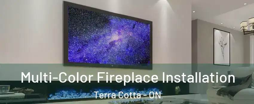  Multi-Color Fireplace Installation Terra Cotta - ON