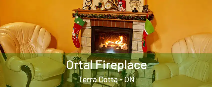 Ortal Fireplace Terra Cotta - ON