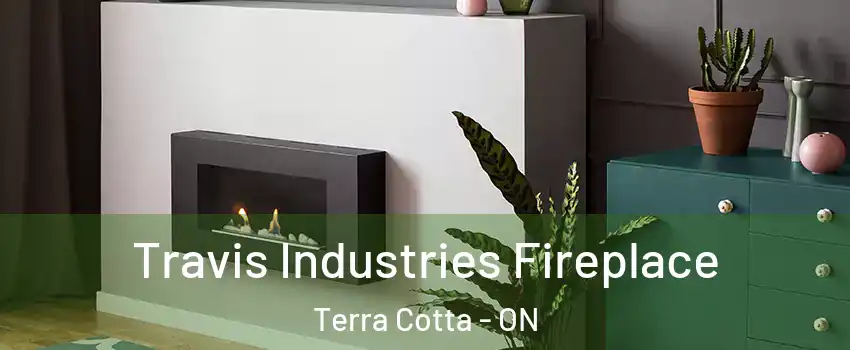  Travis Industries Fireplace Terra Cotta - ON